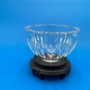 VINTAGE ORREFORS Swedish Crystal Round Bowl